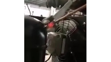 手持式冰箱压塑机焊接设备